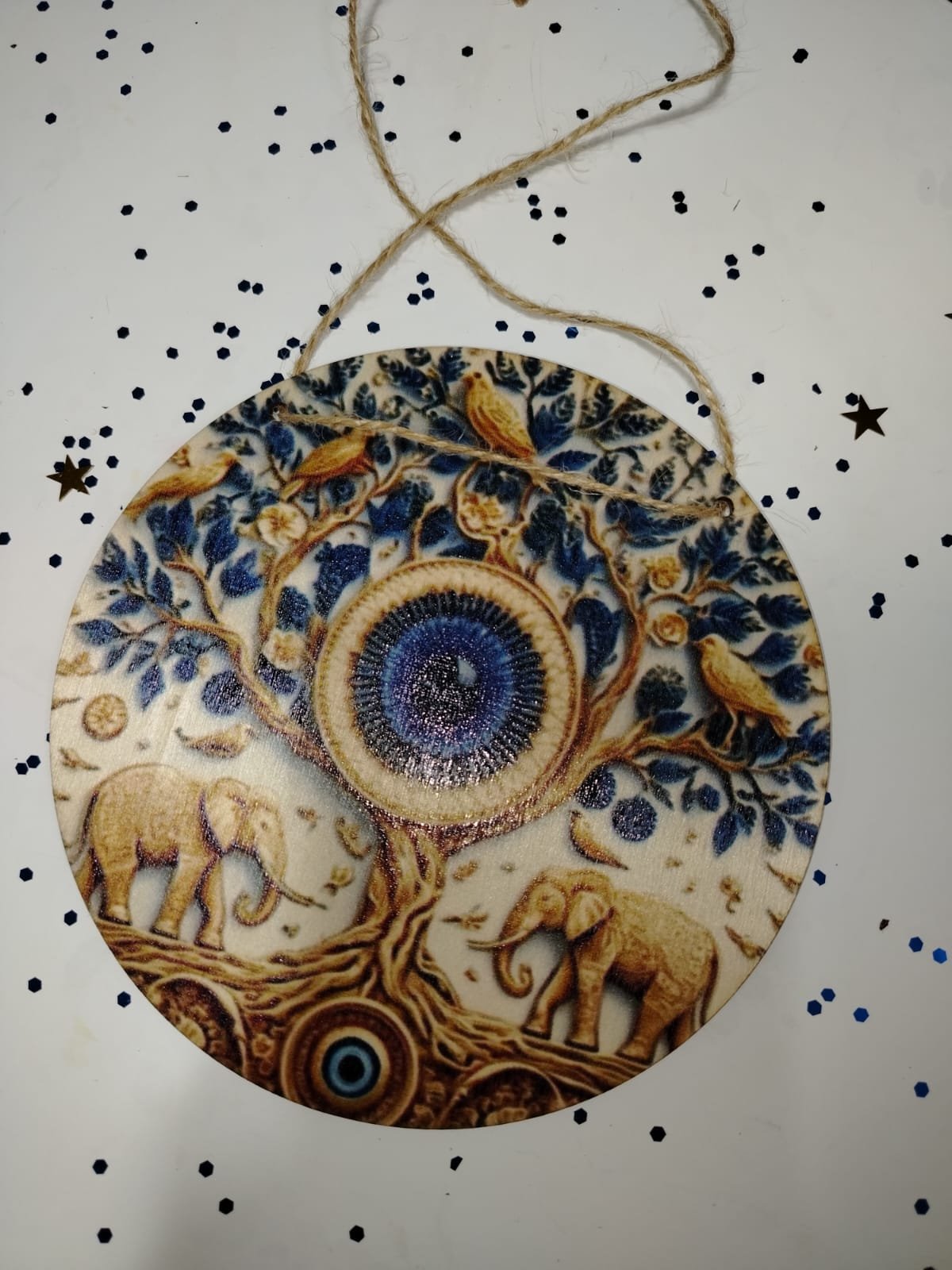 Letrero decorativo arbol de vida mal de ojo